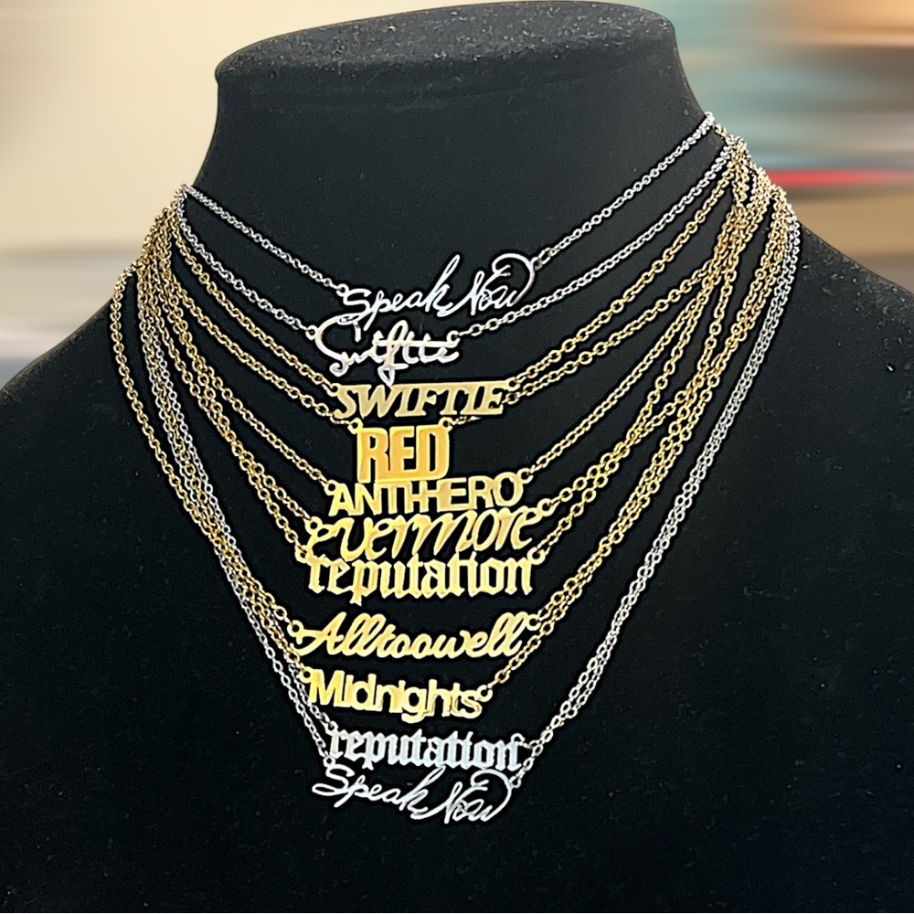BUNDLE DEAL Taylor Swift Necklaces 📣CALLING ALL SWIFTIES! - Picture 3 of 4